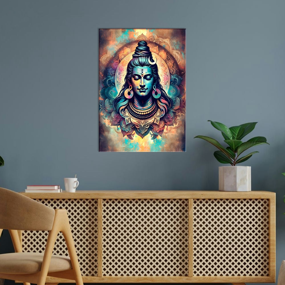 Metal Poster - Lord Shiva LS17 Mobile Case by CoverMeUp - Style 5