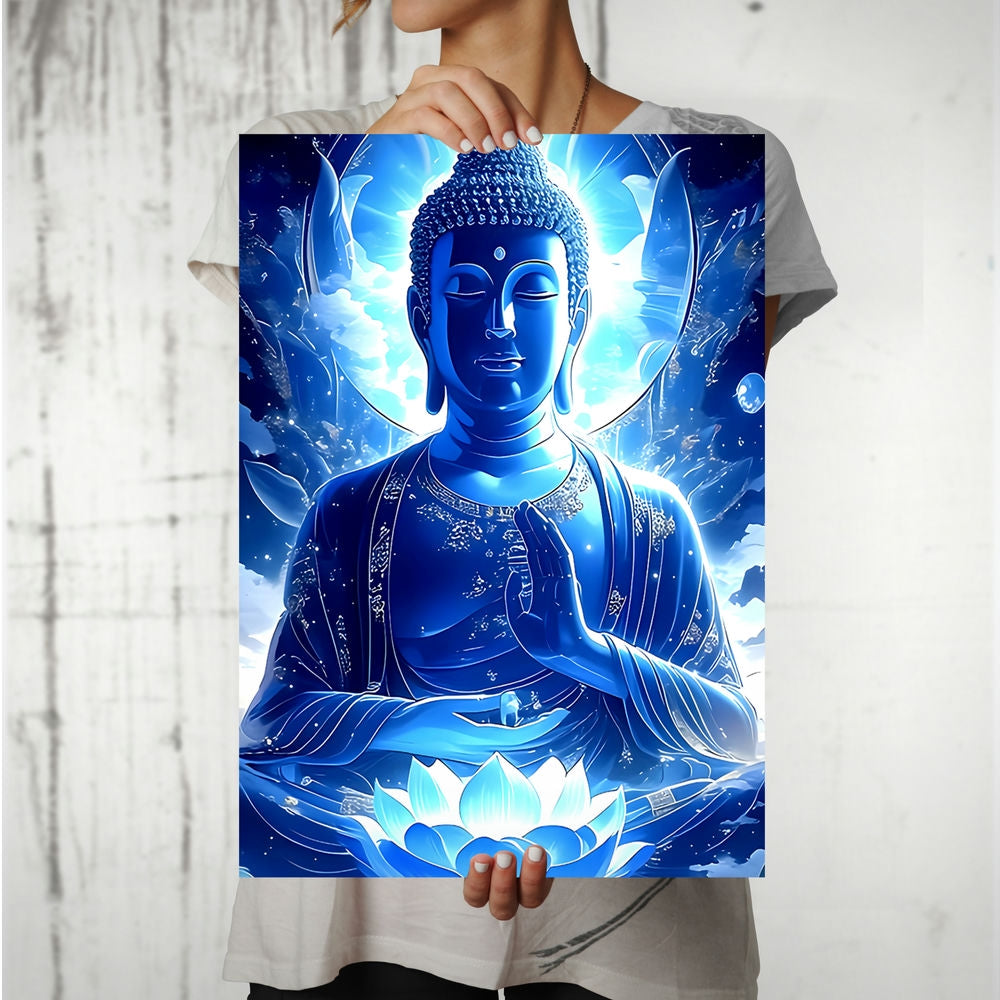 Metal Poster - Lord Buddha LB14 Mobile Case by CoverMeUp - Style 8