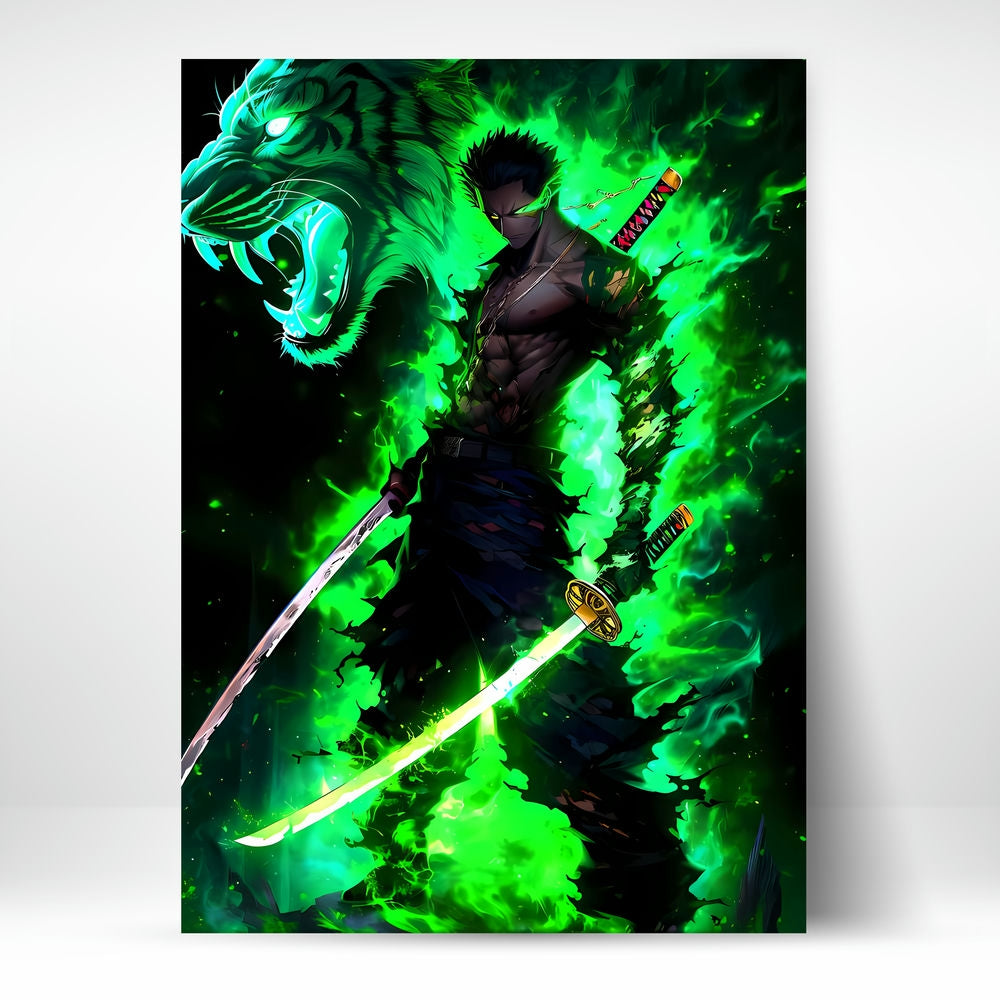 Metal Poster - One Piece Roronoa Zoro OP57 Mobile Case by CoverMeUp