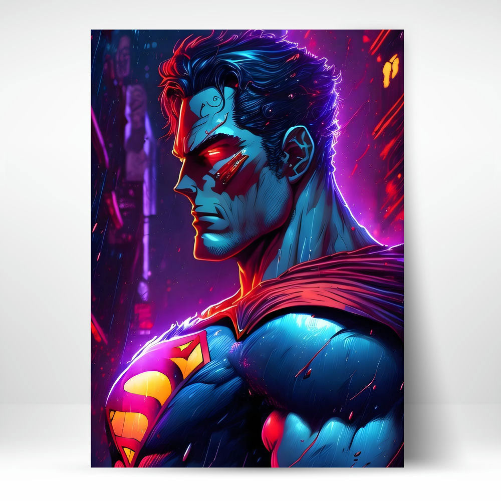 Metal Poster - Superhero Superman SUP02 Mobile Case by CoverMeUp