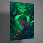 Metal Poster - One Piece Roronoa Zoro OP29 Mobile Case by CoverMeUp - Style 3