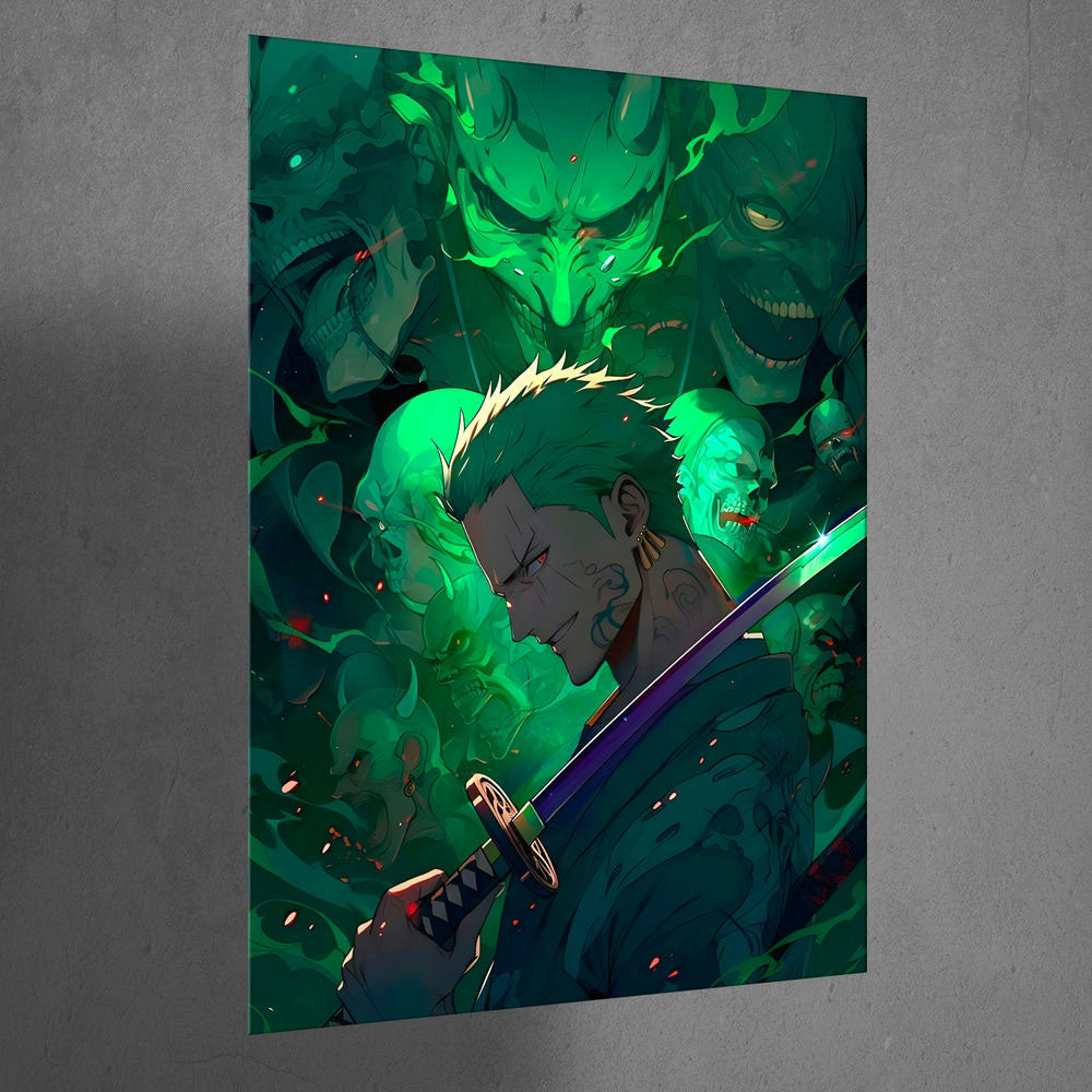 Metal Poster - One Piece Roronoa Zoro OP29 Mobile Case by CoverMeUp - Style 3