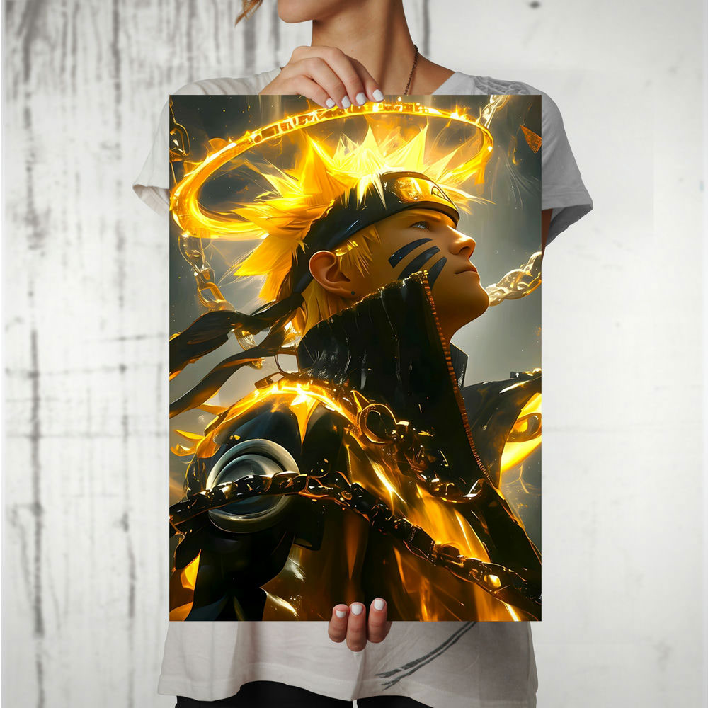 Metal Poster - Minato Namikaze Mobile Case by CoverMeUp - Style 8