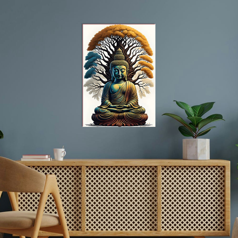 Metal Poster - Lord Buddha LB04 Mobile Case by CoverMeUp - Style 5
