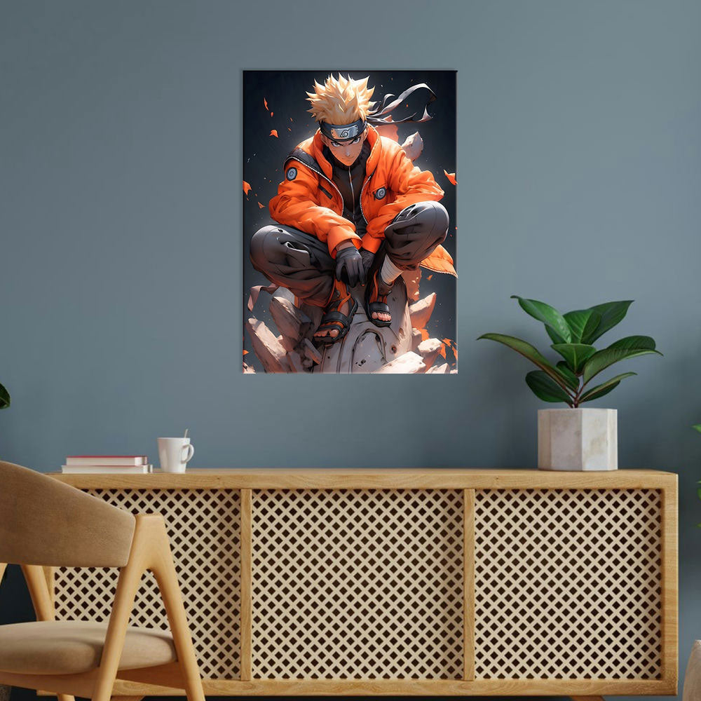 Metal Poster - Naruto Uzumaki NU03 Mobile Case by CoverMeUp - Style 5
