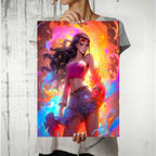 Metal Poster - Anime One Piece Nico Robin OP67 Mobile Case by CoverMeUp - Style 8