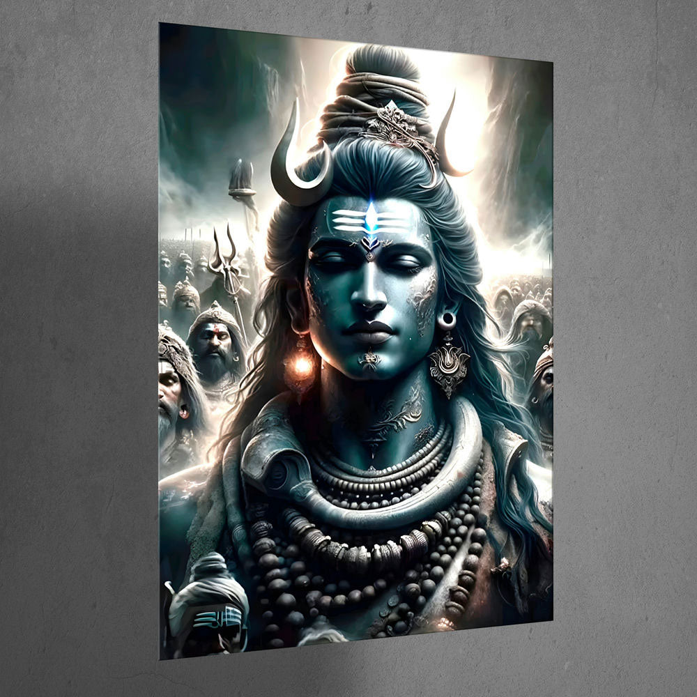 Metal Poster - Lord Shiva LS07 Mobile Case by CoverMeUp - Style 3