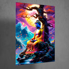Metal Poster - Lord Buddha LB17 Mobile Case by CoverMeUp - Style 3