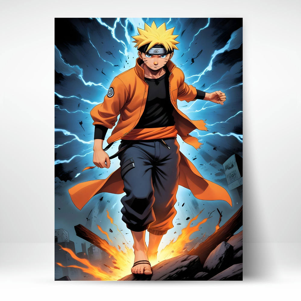 Metal Poster - Naruto Uzumaki NU02 Mobile Case by CoverMeUp