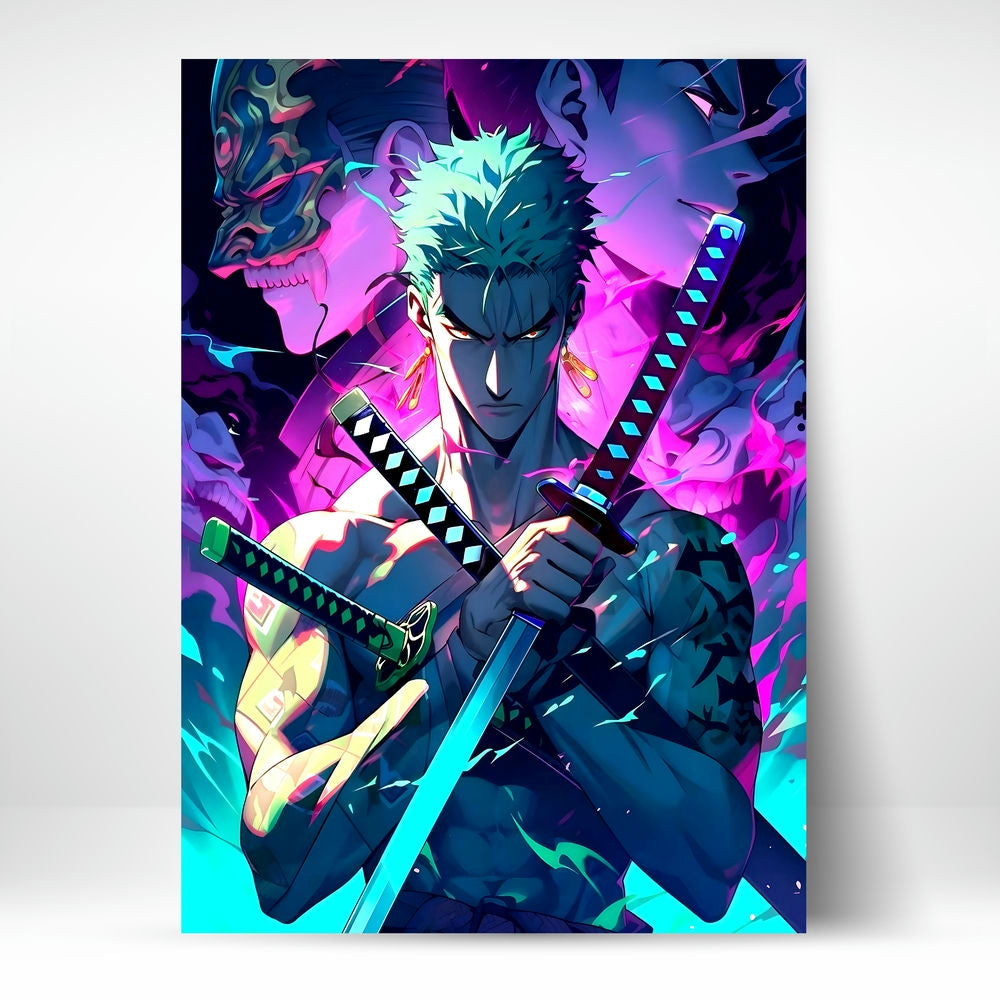 Metal Poster - One Piece Roronoa Zoro OP53 Mobile Case by CoverMeUp