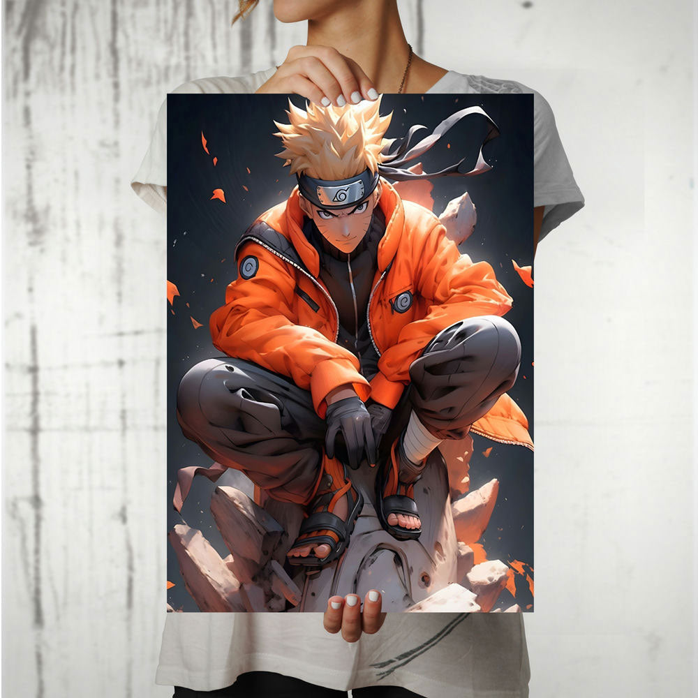 Metal Poster - Naruto Uzumaki NU03 Mobile Case by CoverMeUp - Style 8