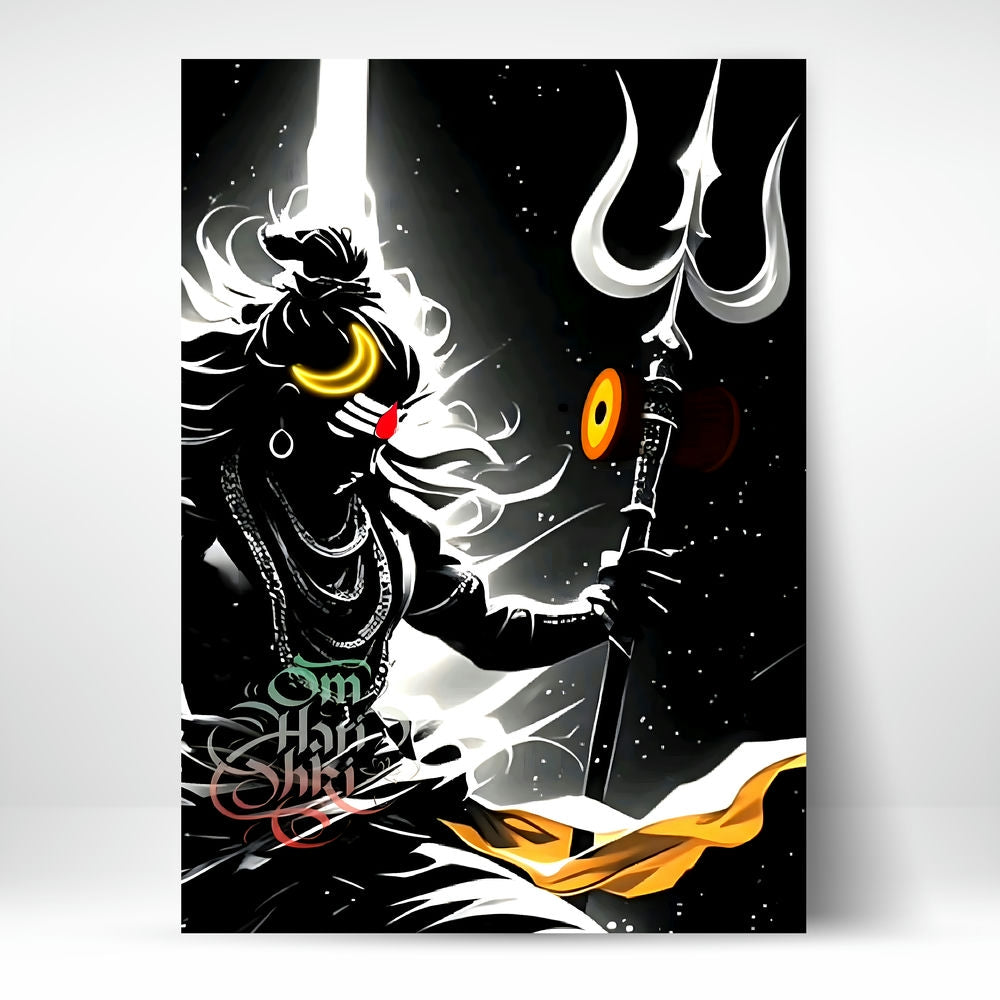 Metal Poster - Lord Shiva LS16 Mobile Case by CoverMeUp
