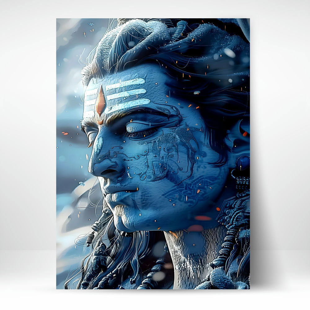 Metal Poster - Lord Shiva LS01 Mobile Case by CoverMeUp