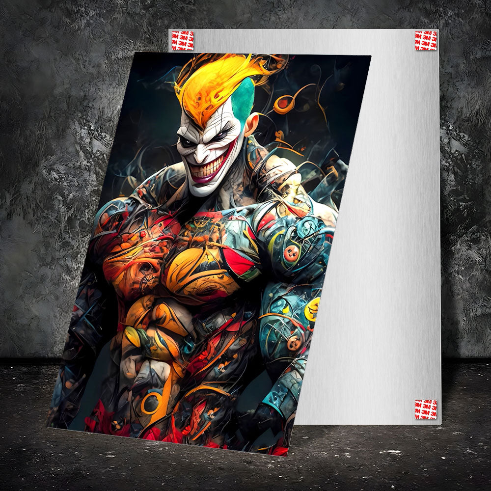Metal Poster - Joker JK01 Mobile Case by CoverMeUp - Style 2