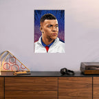 Metal Poster - Footballer Kylian Mbappe KM03 Mobile Case by CoverMeUp - Style 6