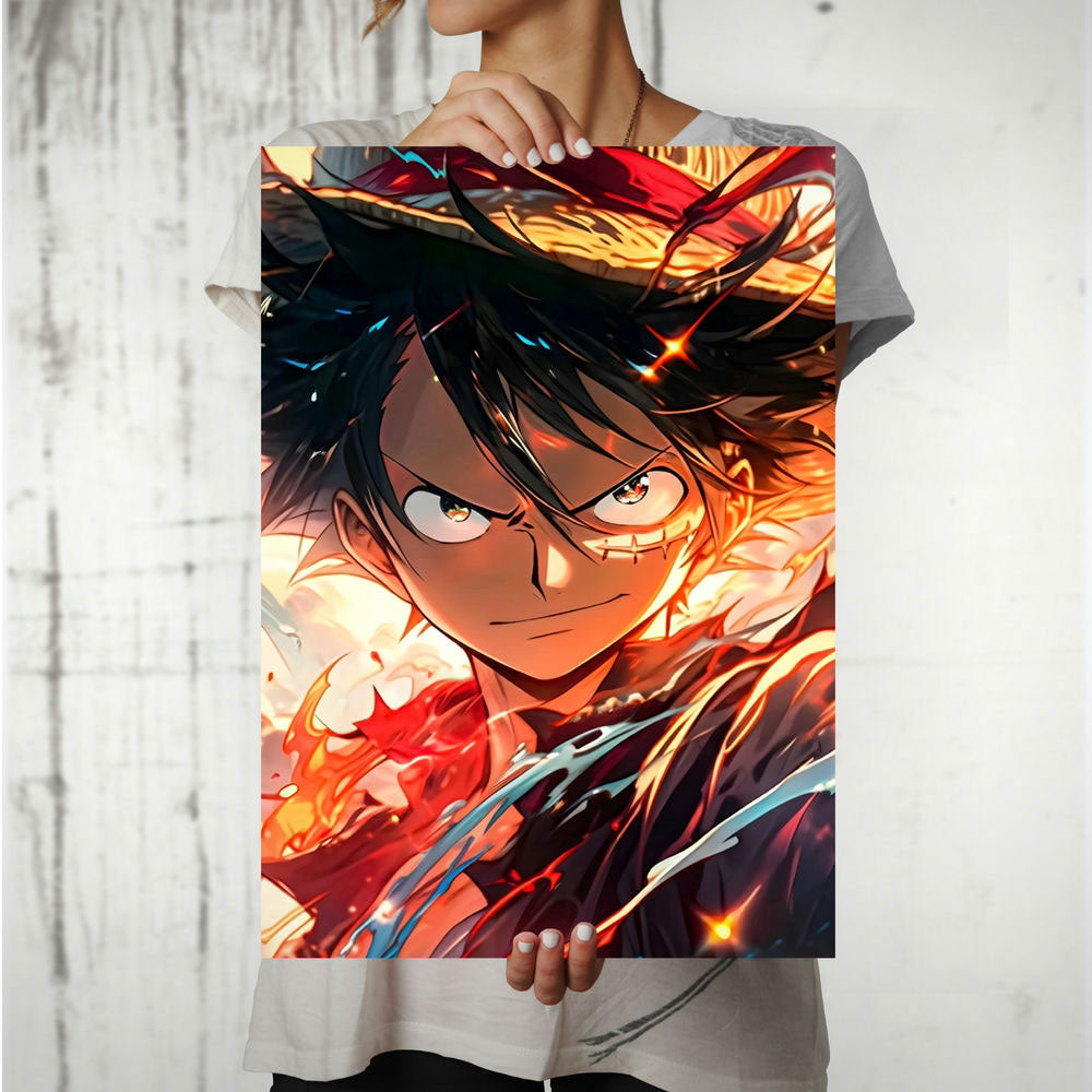 Metal Poster - One Piece Monkey D Luffy OP14 Mobile Case by CoverMeUp - Style 8