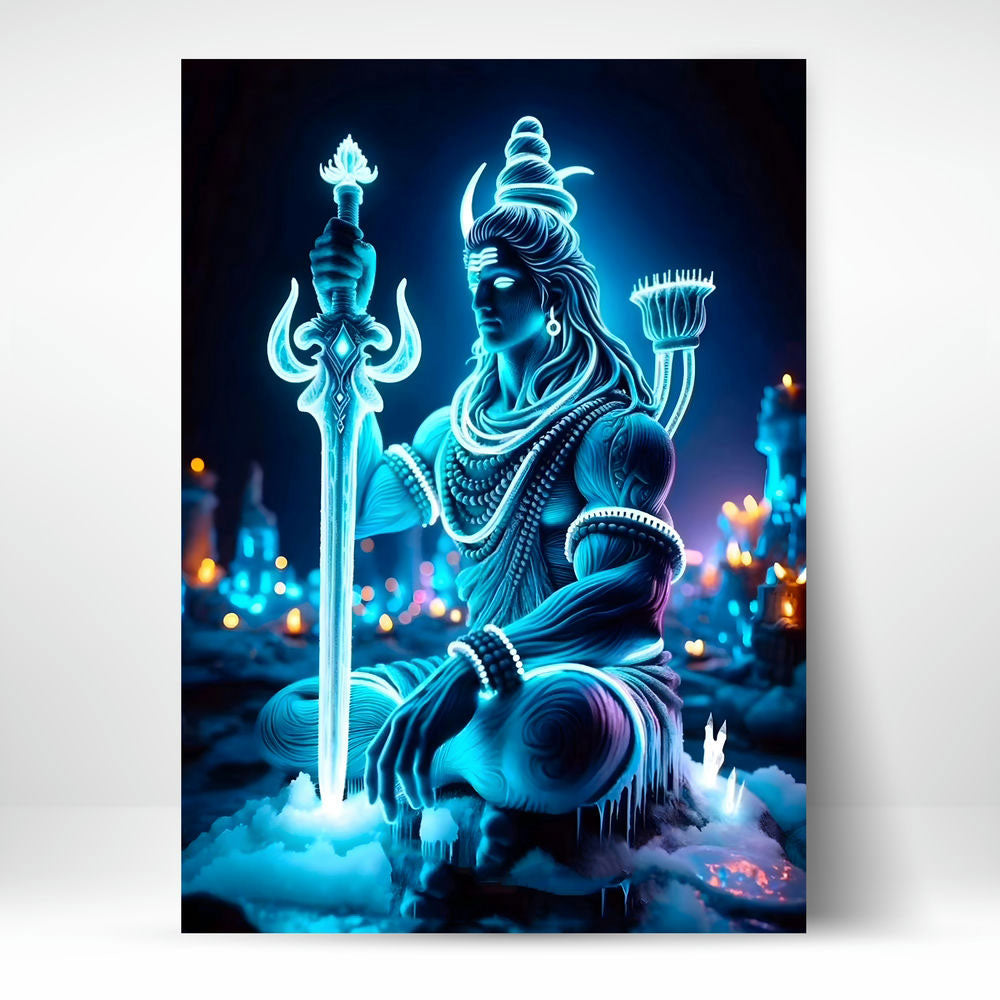 Metal Poster - Lord Shiva LS13 Mobile Case by CoverMeUp