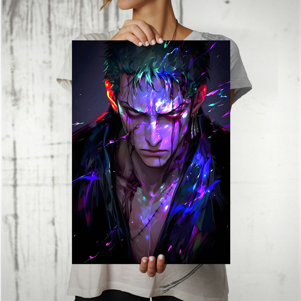 Metal Poster - One Piece Roronoa Zoro OP44 Mobile Case by CoverMeUp - Style 8