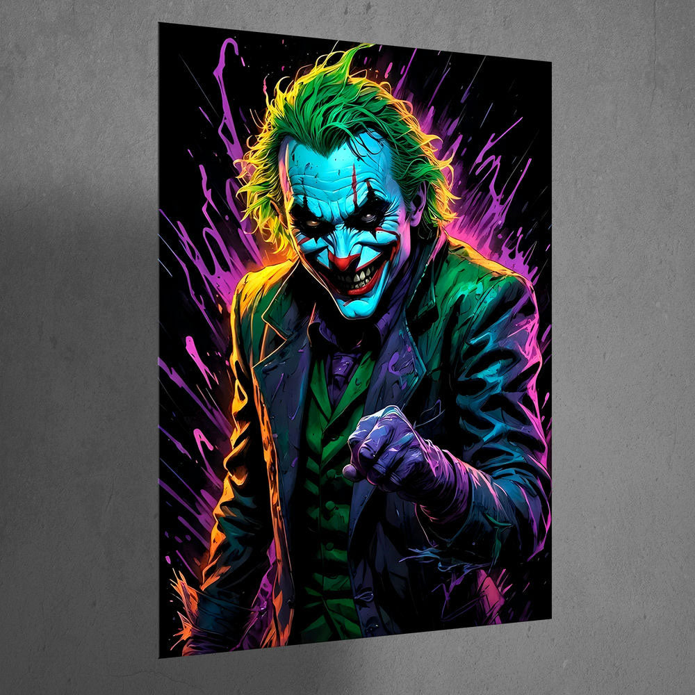 Metal Poster - Joker JK04 Mobile Case by CoverMeUp - Style 3
