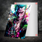 Metal Poster - One Piece Roronoa Zoro OP35 Mobile Case by CoverMeUp - Style 2