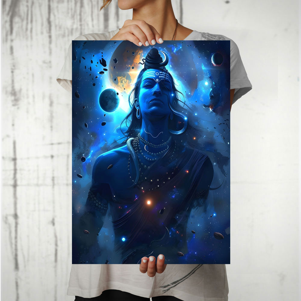 Metal Poster - Lord Shiva LS10 Mobile Case by CoverMeUp - Style 8
