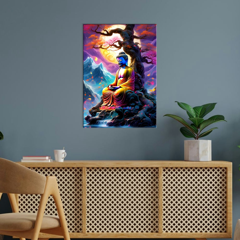 Metal Poster - Lord Buddha LB17 Mobile Case by CoverMeUp - Style 5