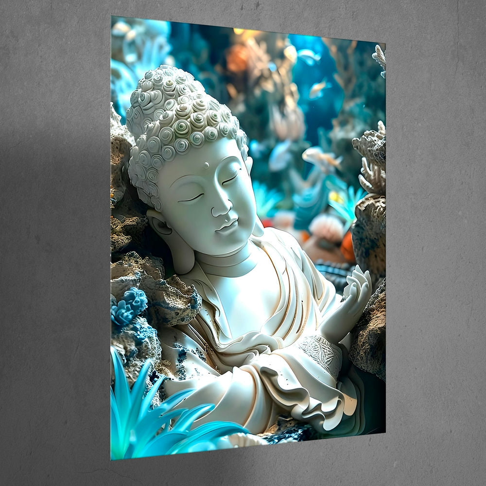Metal Poster - Lord Buddha LB10 Mobile Case by CoverMeUp - Style 3