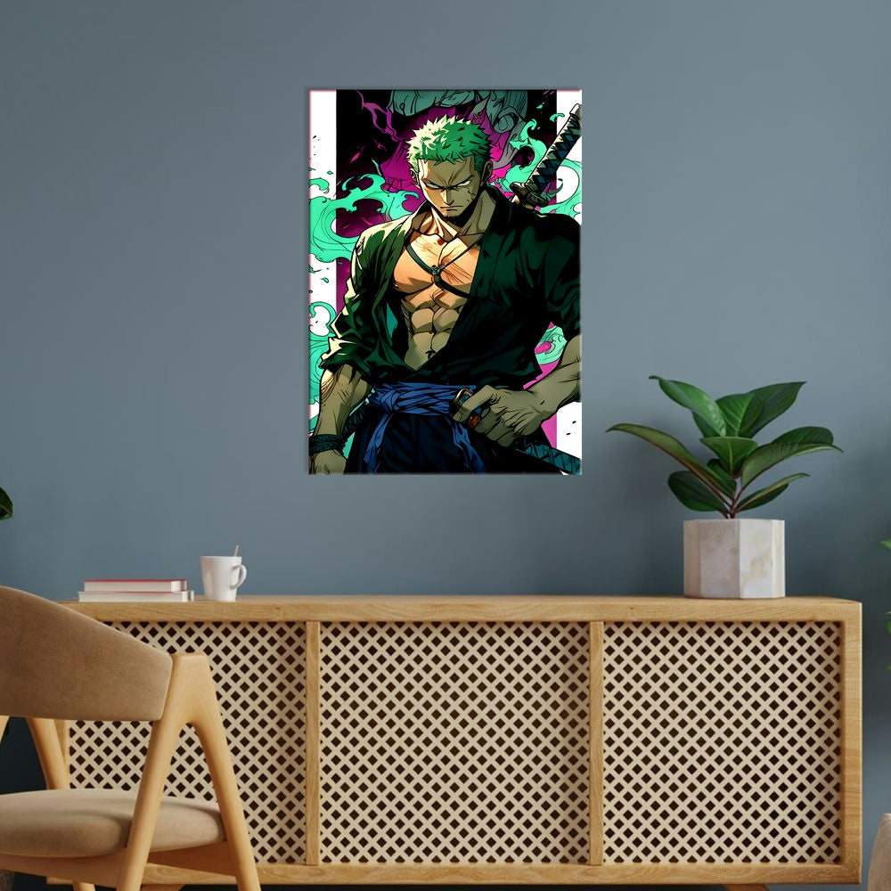 Metal Poster - One Piece Roronoa Zoro OP54 Mobile Case by CoverMeUp - Style 5