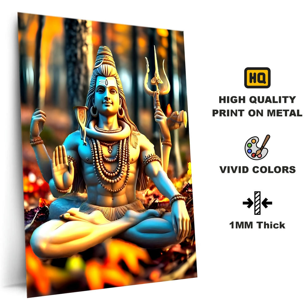 Metal Poster - Lord Shiva LS22 Mobile Case by CoverMeUp - Style 4