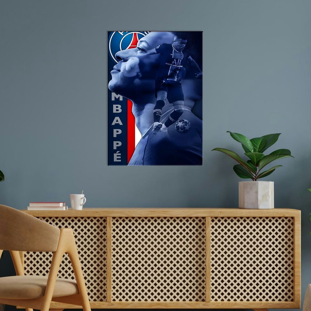 Metal Poster - Footballer Kylian Mbappe KM05 Mobile Case by CoverMeUp - Style 5