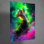 Metal Poster - Anime One Piece Zoro OP72 Mobile Case by CoverMeUp - Style 3