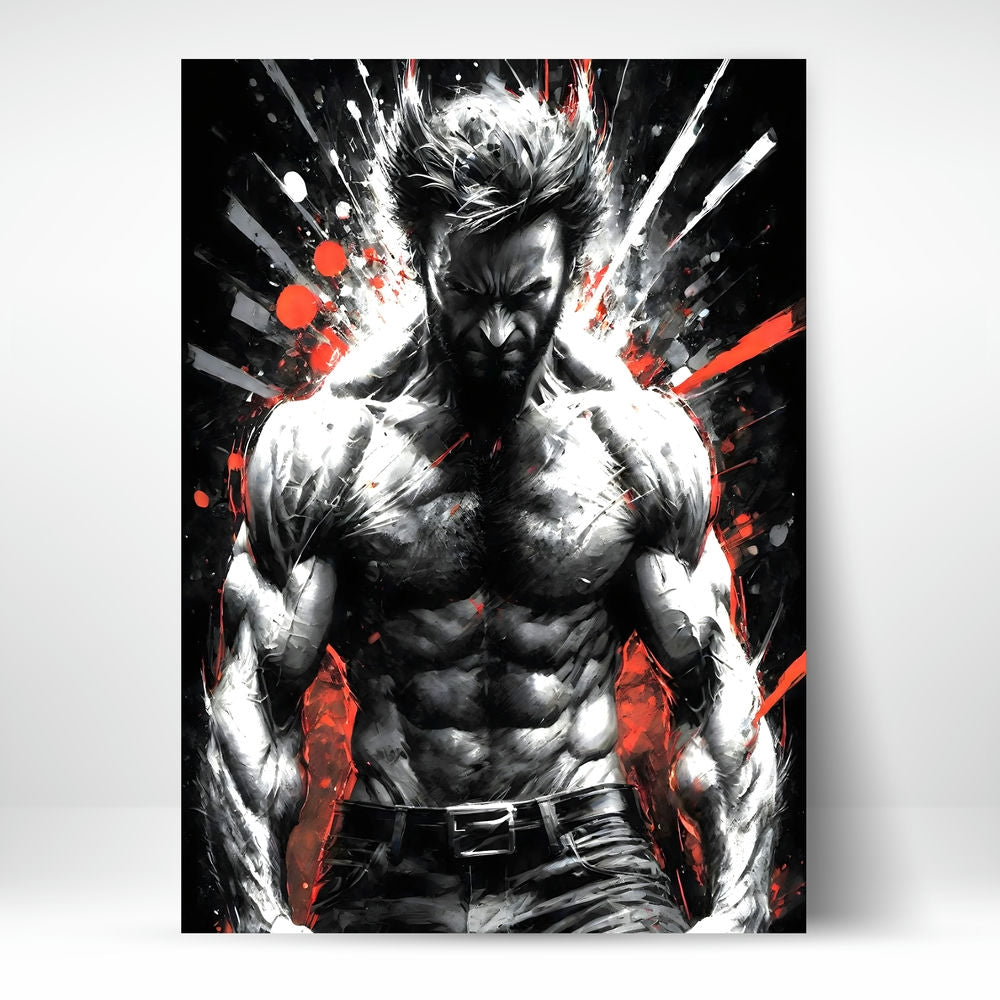 Metal Poster - Superhero Wolverine WOL07 Mobile Case by CoverMeUp