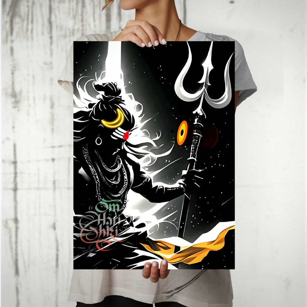 Metal Poster - Lord Shiva LS16 Mobile Case by CoverMeUp - Style 8