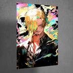 Metal Poster - One Piece Sanji OP53 Mobile Case by CoverMeUp - Style 3