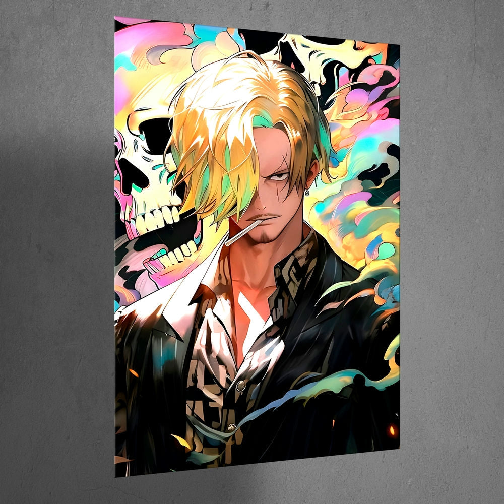 Metal Poster - One Piece Sanji OP53 Mobile Case by CoverMeUp - Style 3