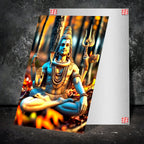 Metal Poster - Lord Shiva LS22 Mobile Case by CoverMeUp - Style 2