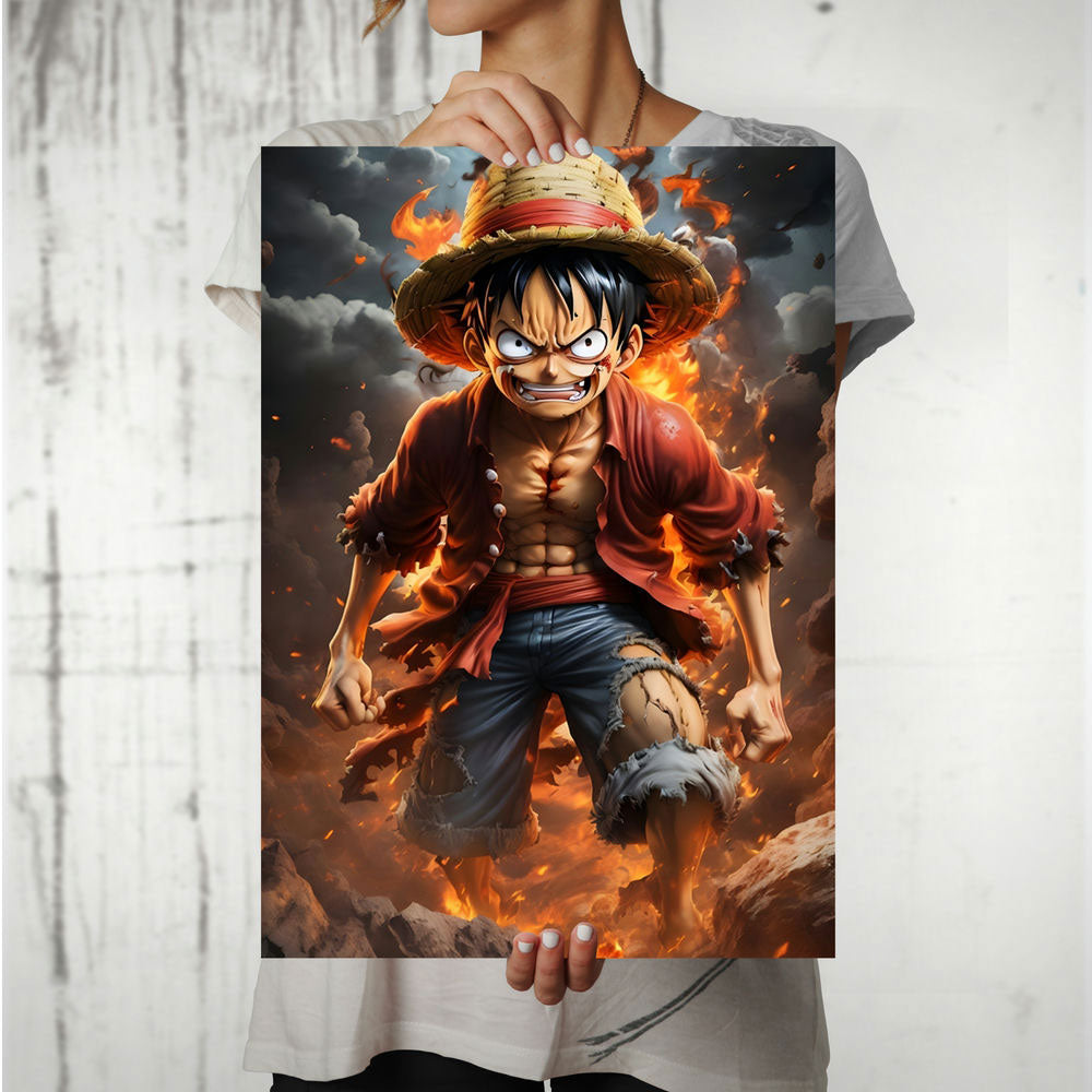 Metal Poster - One Piece Monkey D Luffy OP15 Mobile Case by CoverMeUp - Style 8