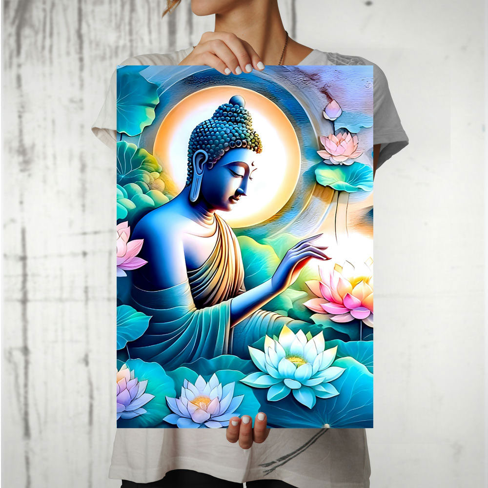 Metal Poster - Lord Buddha LB02 Mobile Case by CoverMeUp - Style 8