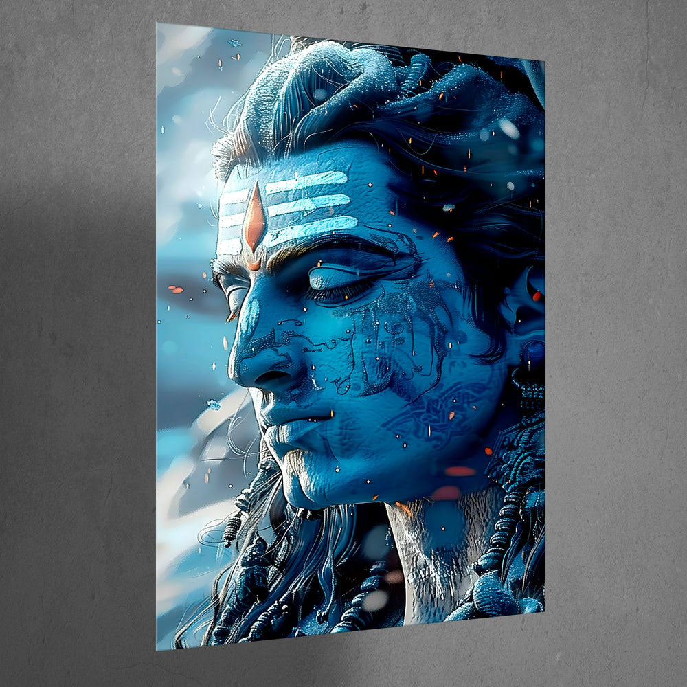 Metal Poster - Lord Shiva LS01 Mobile Case by CoverMeUp - Style 3