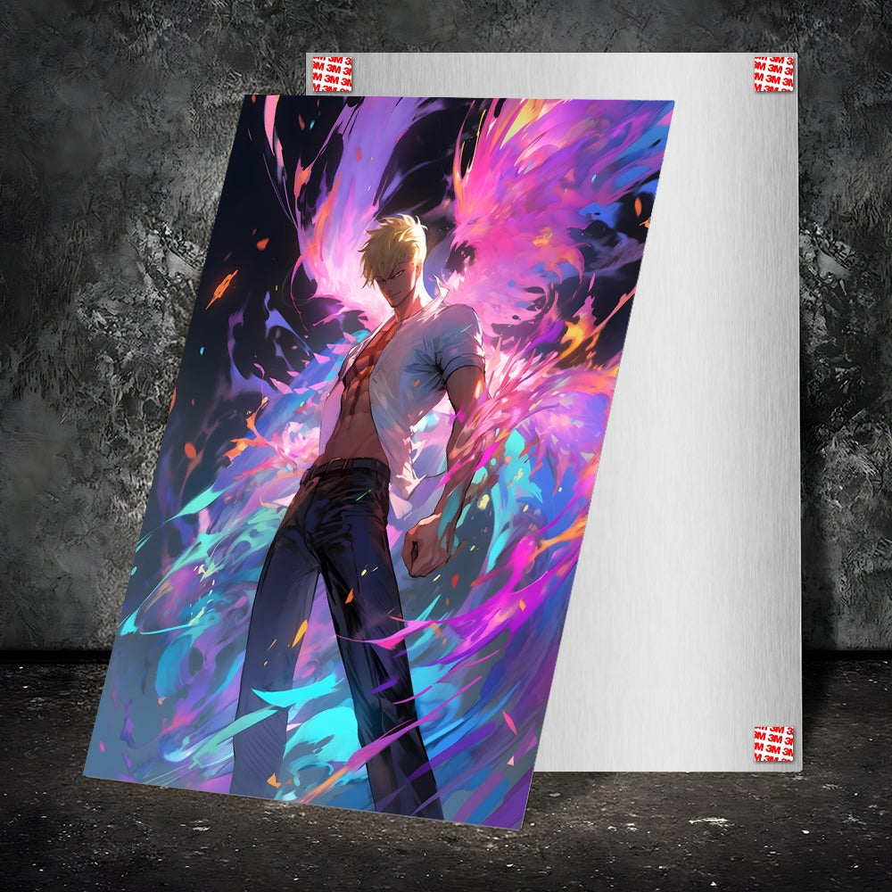 Metal Poster - Anime One Piece Marco OP65 Mobile Case by CoverMeUp - Style 2