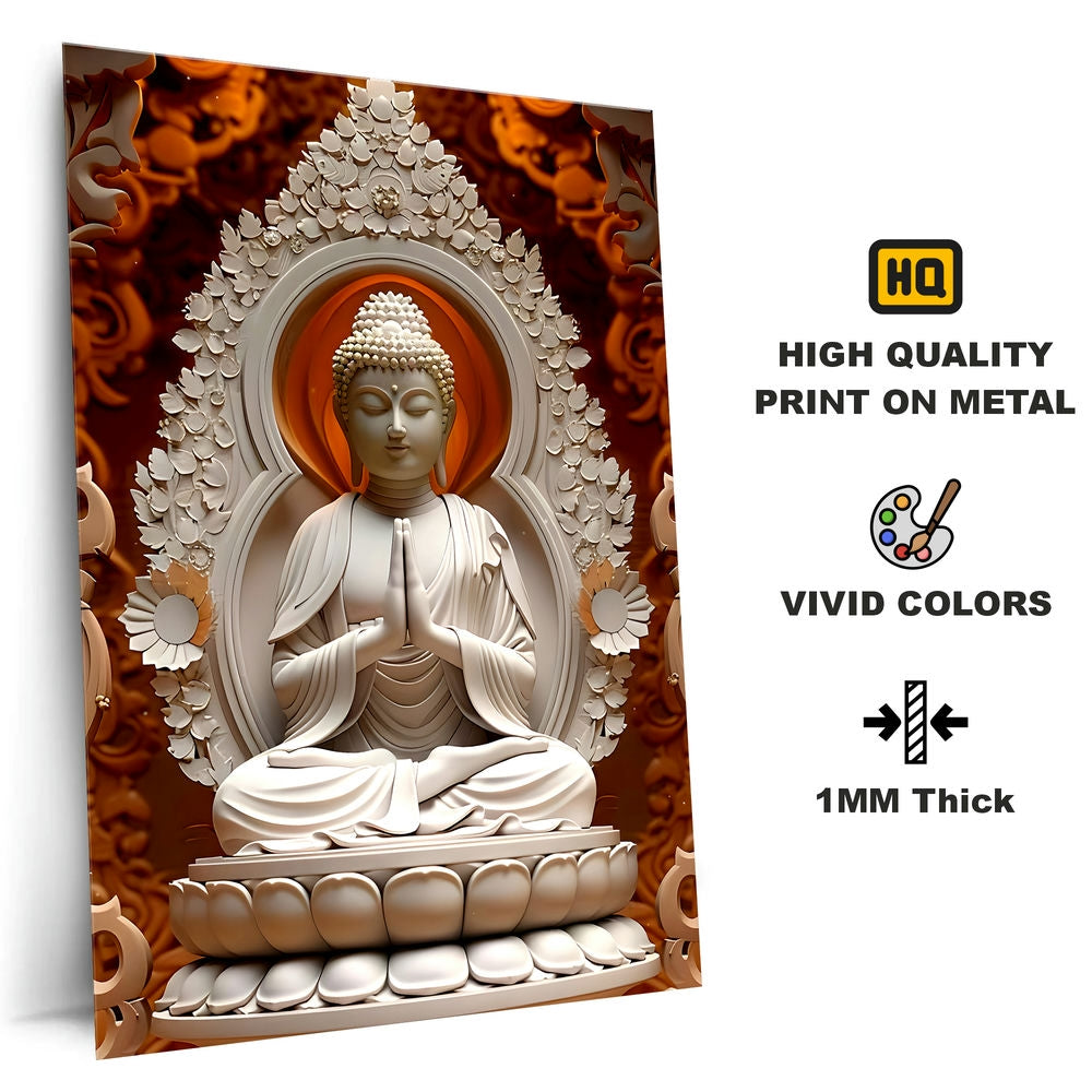 Metal Poster - Lord Buddha LB27 Mobile Case by CoverMeUp - Style 4
