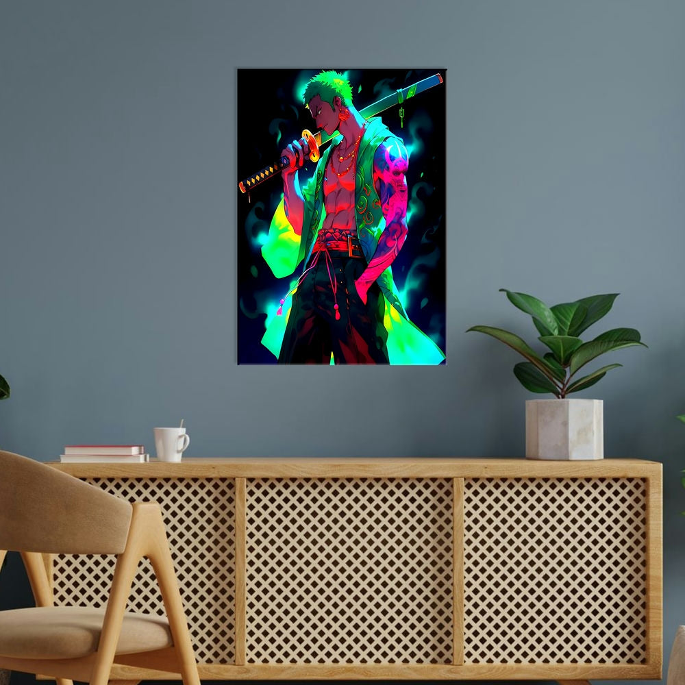 Metal Poster - One Piece Roronoa Zoro OP50 Mobile Case by CoverMeUp - Style 5