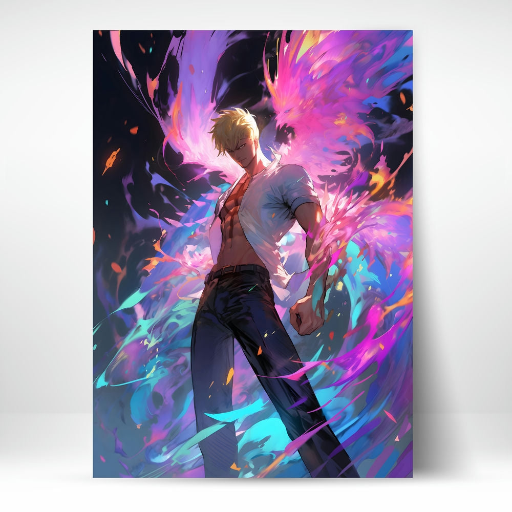 Metal Poster - Anime One Piece Marco OP65 Mobile Case by CoverMeUp