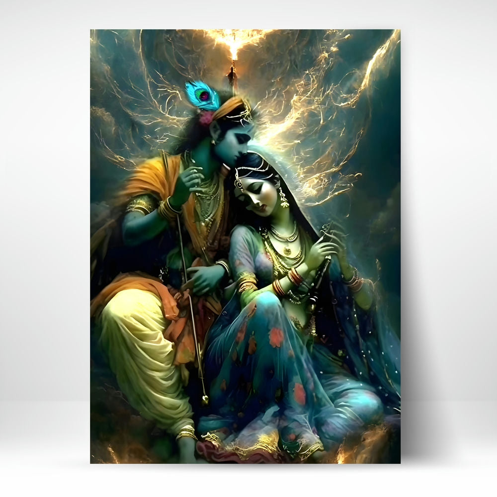 Metal Poster - Lord Krishna LK06 Mobile Case by CoverMeUp