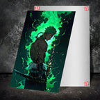 Metal Poster - One Piece Roronoa Zoro OP30 Mobile Case by CoverMeUp - Style 2