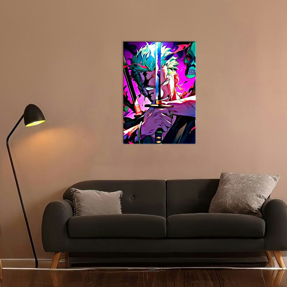 Metal Poster - One Piece Roronoa Zoro OP52 Mobile Case by CoverMeUp - Style 7