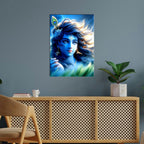 Metal Poster - Lord Krishna LK01 Mobile Case by CoverMeUp - Style 5