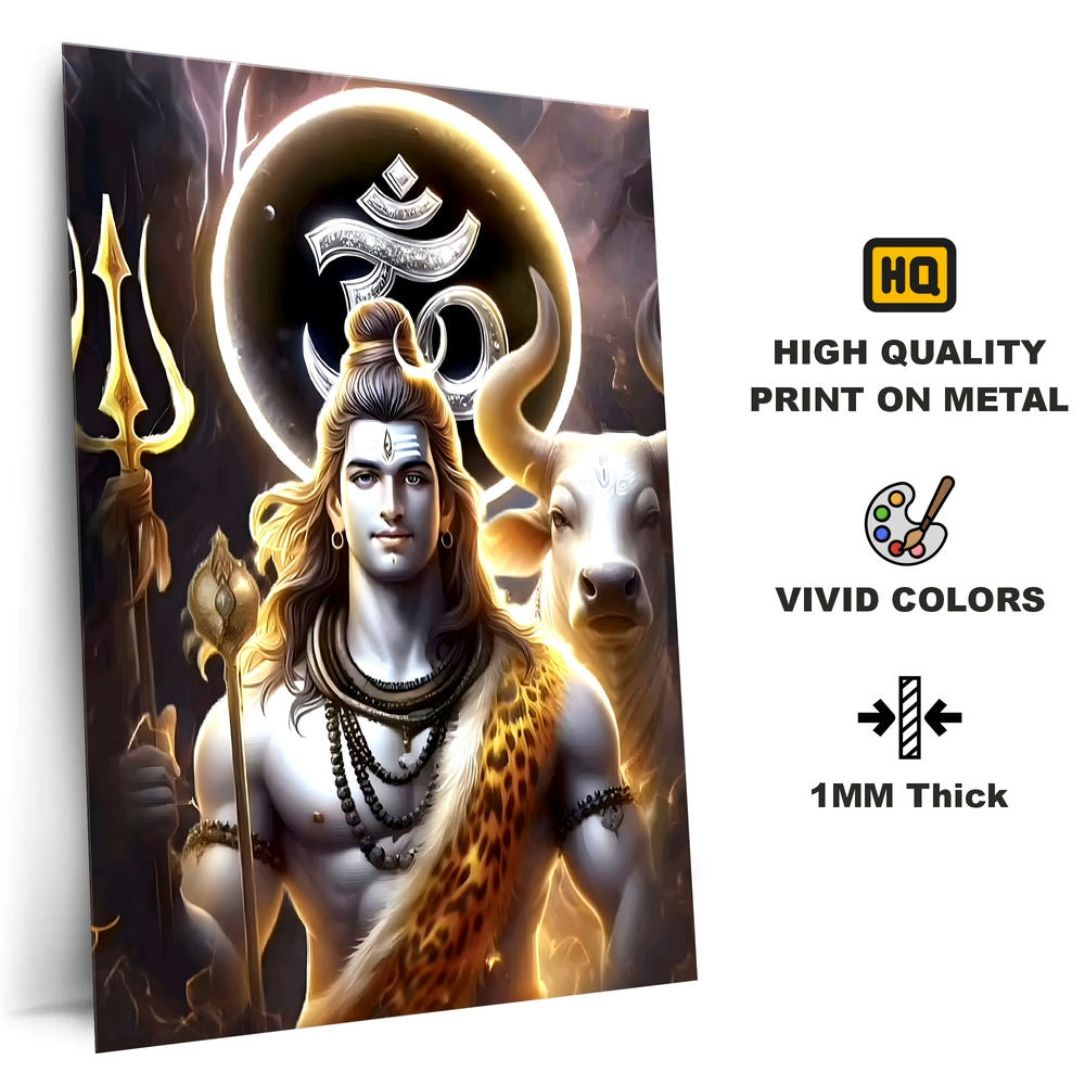Metal Poster - Lord Shiva LS15 Mobile Case by CoverMeUp - Style 4