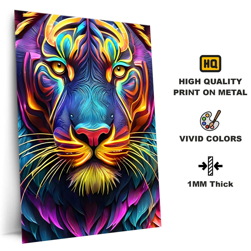 Metal Poster - Wildlife Tiger TG02 Mobile Case by CoverMeUp - Style 4