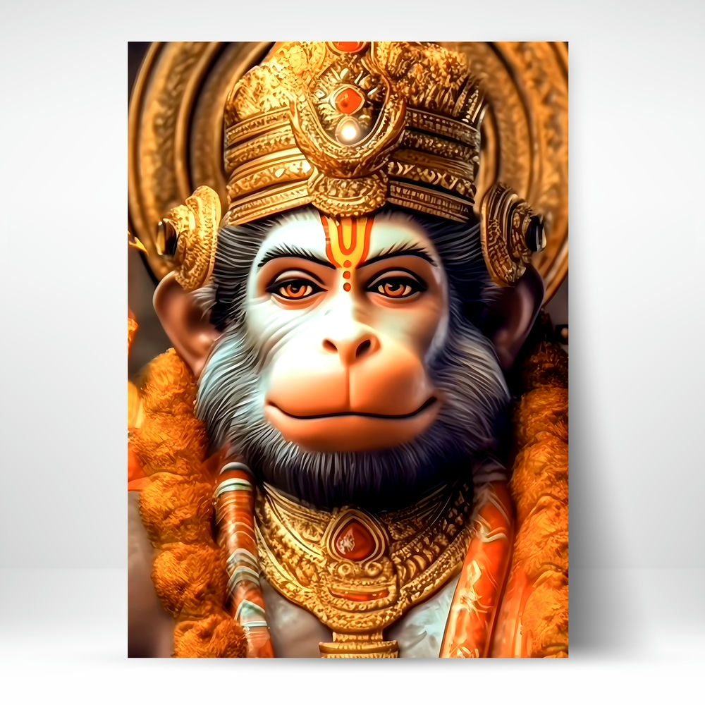 Metal Poster - Lord Hanuman LH03 Mobile Case by CoverMeUp